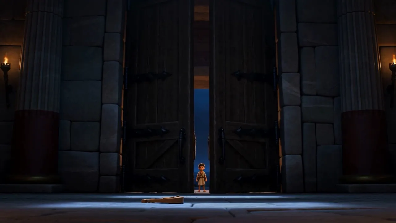 The doors are very far away