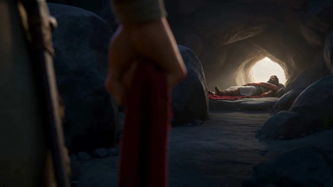 The king walks back out into the light, none the wiser
