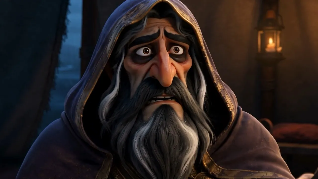 Years later, and much older, he asks God what to do