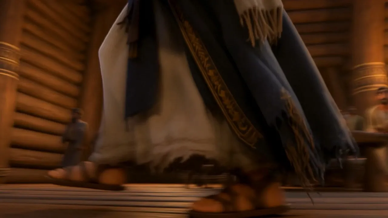 “Arise, and let us flee”