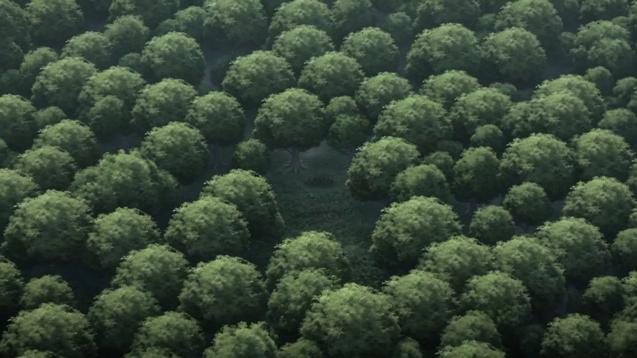 “And the forest devoured more people that day than the sword”