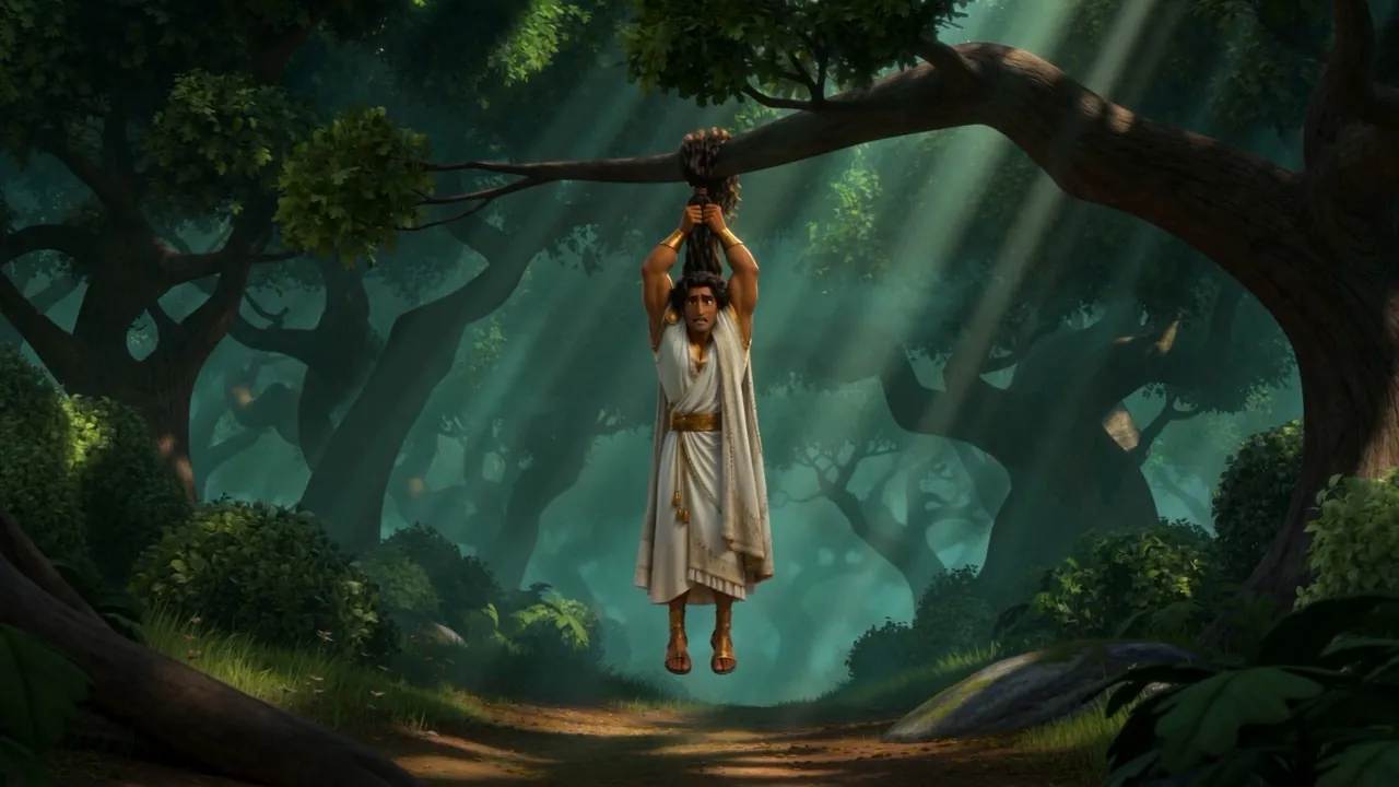 And is left hanging between heaven and earth