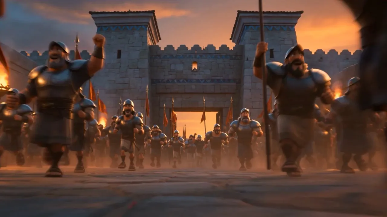 The army comes home having won
